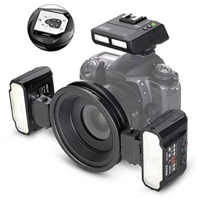 Image of Meike MK MT24S Macro Twin Lite Flash for Mirrorless Cameras