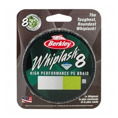Image of Berkley Whiplash 8 Braided line Green 150m 0.18mm (23.3kg) fishing