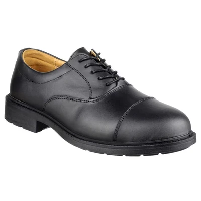 Image of Amblers Safety Fs43 Mens Smart Shoes Black 14 UK