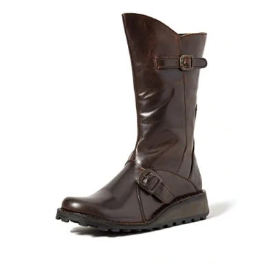 Image of Mes Leather Women&#039;s Mid Calf Boots