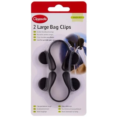 Image of Clippasafe Pram Bag Clips Large 2 Pack