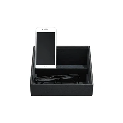 Image of Stackers Mens Black Charging Valet