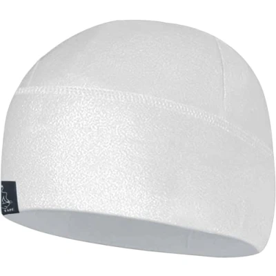 Image of Temple Tape Tactical Fleece Watch Cap Beanie Pure White