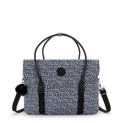 Image of Kipling SUPERWORKER Messenger Bag, Holiday Waves (Blue)