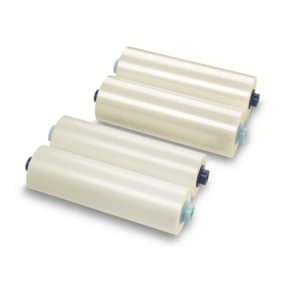 Image of GBC 194304 Ezload Laminating Roll Films Gloss Finish (2 Pack) Cream