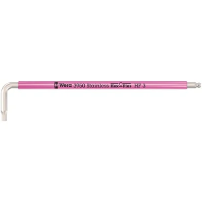 Image of 3950 SPKL Multicolour HF L Key, Metric, Stainless Steel, with Holding Function, 3 x 123 mm 05022693001