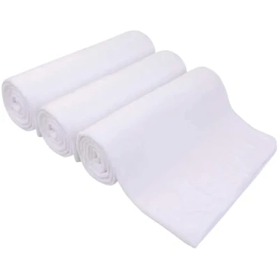 Image of HIDMD Microfibre Sports Towels Gym Fast Drying &amp; Absorbent Workout Sweat for Fitness,Yoga, Camping 3 Pack 40cm X80cm WHITE