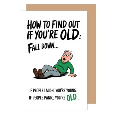 Image of Edition Seidel Premium Birthday Card with Envelope. Greeting Saying Man Woman Funny Humour (G3690 SW024)