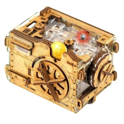 Image of iDventure A maze ing Safe Marble Run Money puzzle box Tricky gift packaging 3D for adults Escape Room game brain teaser birthday gadget men treasure
