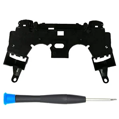 Image of MMOBIEL Internal Holster Case for PlayStation PS4 Slim/Pro DualShock JDS 050/055 Command Controller Chassis Frame Replacement Incl. Screwdriver