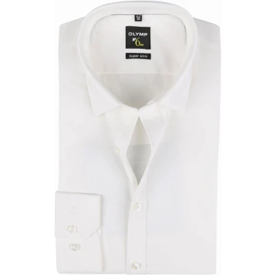Image of OLYMP No&#039;6 six Shirt Skinny Fit White Off size 39