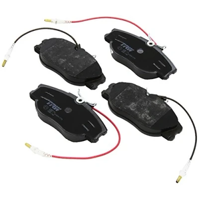 Image of 425109 brake pad set TRW COTEC GDB1148 incl. wear warning contact with caliper screws accessories FIAT: Scudo I Van, Ulysse