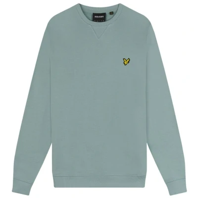 Image of Lyle &amp; Scott CREW NECK Sweatshirt, Men&#039;s, Size: XL, Slate blue