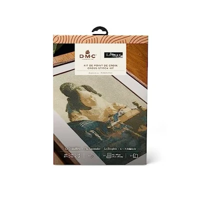 Image of DMC The Lacemaker Cross Stitch Kit