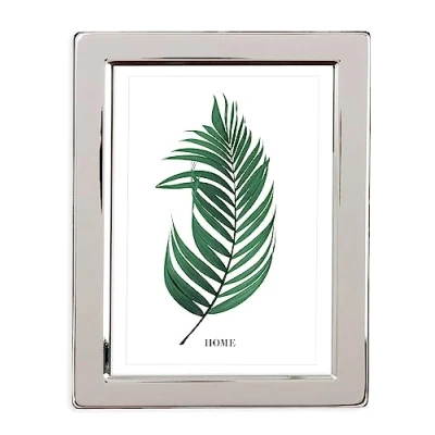 Image of Inov8 Framing Tarnish Resistant Silver Plated Picture Frame Narrow Edge Design for 8x6 Inch (20x15cm) Photo