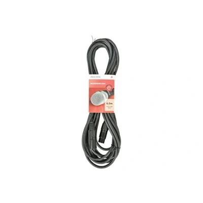 Image of Premium XLR Male Female Cable Microphone Black 6.0M