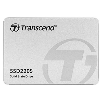 Image of Transcend SSD220S 120 GB 2.5 Inch SATA III 6 Gb/s Internal Solid State Drive (SSD) 3D TLC NAND (TS120GSSD220S)