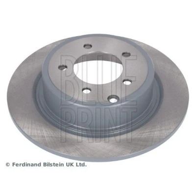 Image of 4615A121, 4615A193 Brake disc BLUE PRINT ADC443125 Rear Axle 302mm 10mm 5 Hole 114mm solid Coated MITSUBISHI: ASX Off Road, Outlander 2 SUV