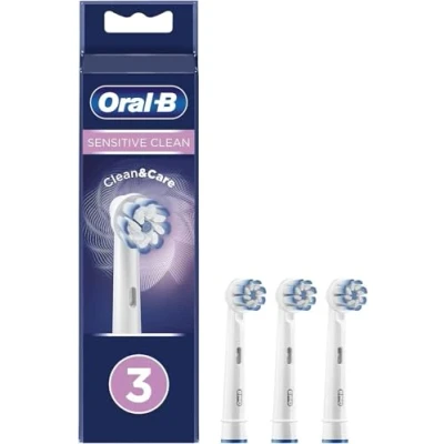 Image of Braun Oral B Toothbrush Heads Sensitive Clean 3pcs 50g
