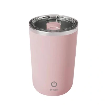Image of DONGKER Self Stirring Mug,IPX6 Waterproof Electric High Speed Mixing Cup 350ml Rechargeable with Lid for Travel Office Outdoor Sports