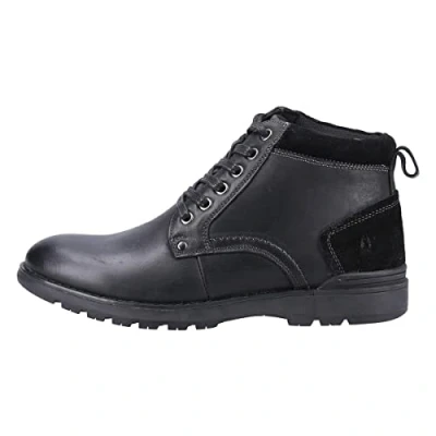 Image of Hush Puppies Men&#039;s Dean Chukka Boot, Black, 9 UK