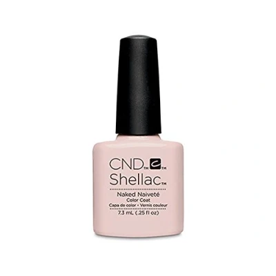 Image of CND Shellac Professional Color Coat Gel Nail Polish 7.3ml Naked Naiveté