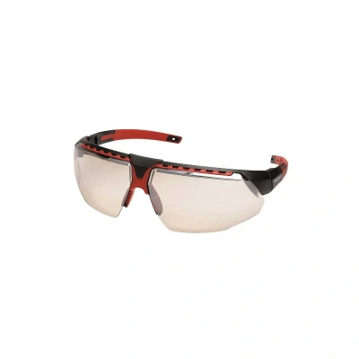 Image of Honeywell Avatar Hydroshield Black/Red Frame Indoor/Outdoor Lens Safety Spectacles