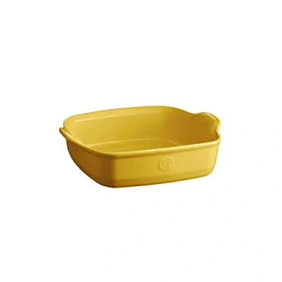 Image of Emile Henry Provence Yellow Square Baking Dish 28cm