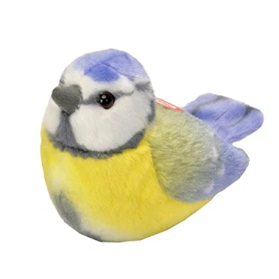 Image of Wild Republic 19483 13 16 cm Blue Tit with Real Bird Calls Plush Toy