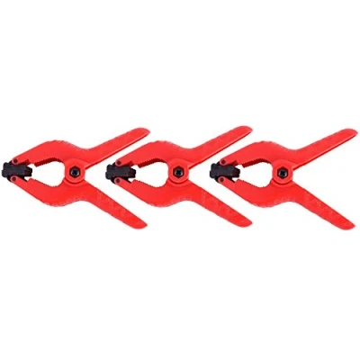 Image of Connex COXT864532 Spring Clamps, Red, 110 mm, 3 Piece