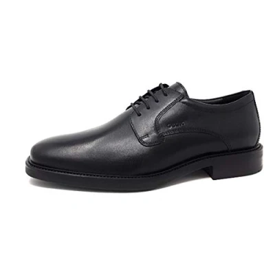 Image of Geox Men&#039;s U BRANDOLF B Oxford, Black, 8 UK