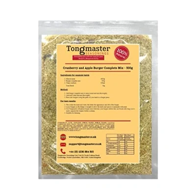 Image of Cranberry and Apple Burger Complete Mix 500g