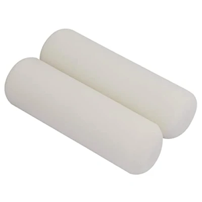Image of Draper Foam Paint Roller Sleeves, 100mm (Pack of 2)