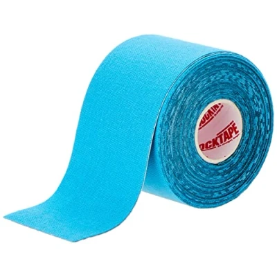 Image of RockTape Unisex H20 Kinesiology Tape, blue, 5cm x 5m UK