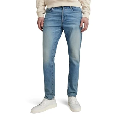 Image of G Star 3301 Slim fit jeans, Men&#039;s, Size: 27x32, Sun faded waterside