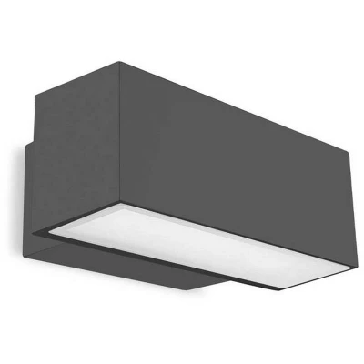 Image of Afrodita Outdoor LED Down Light Urban Grey, Partly Sandblasted IP66 34.6W 3000K Dimmable
