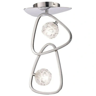 Image of Lux Ceiling 2 Light G9, Polished Chrome