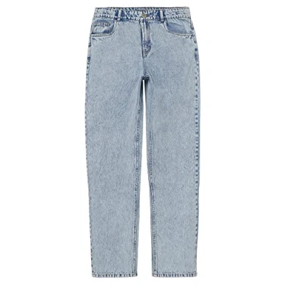 Image of NAME IT Boys&#039; NLMTONEIZZA DNM DAD Straight Pant NOOS Jeans, Light Blue Denim/Detail:Stonewash, 140