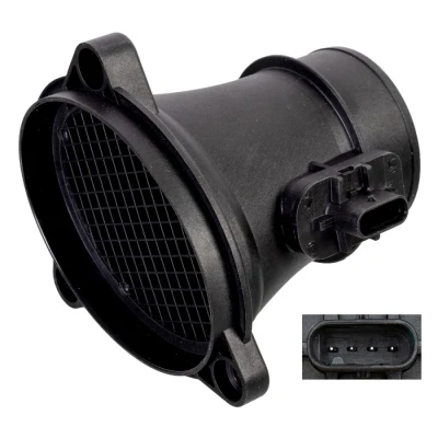 Image of 2740940048, A2740940048 Mass air flow sensor FEBI BILSTEIN 176011 with housing MERCEDES BENZ: CLS Coupe, E Class T modell, Saloon