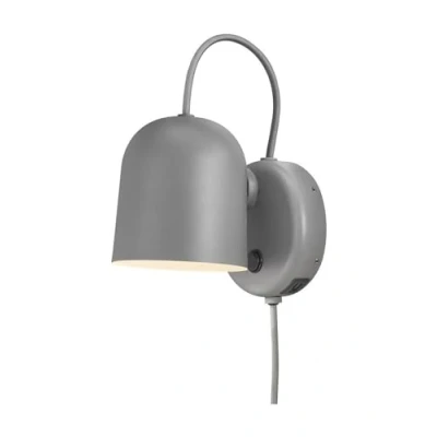 Image of DFTP by Nordlux Angle wall light, with toggle switch, grey