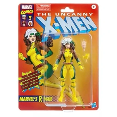 Image of Marvel Legends Retro Vintage Collection 6&quot; Figure Spider Man &amp; X Men (Rogue)
