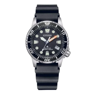 Image of Citizen Men Analogue Eco Drive Watch with Silicone Strap EO2020 08E