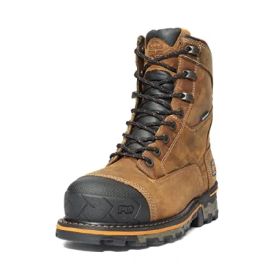 Image of Timberland PRO Men&#039;s 8 in Boondock CT WP, Brown: Brown, 7 UK