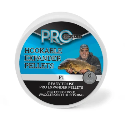 Image of Sonubaits Hookable Pro Expander Soft Hook Pellets Carp Fishing Bait F1 8mm