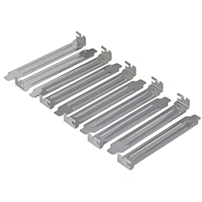 Image of StarTech.com Steel Full Profile Expansion slot Cover Plate System blanking panel (pack of 10) PLATEBLANK