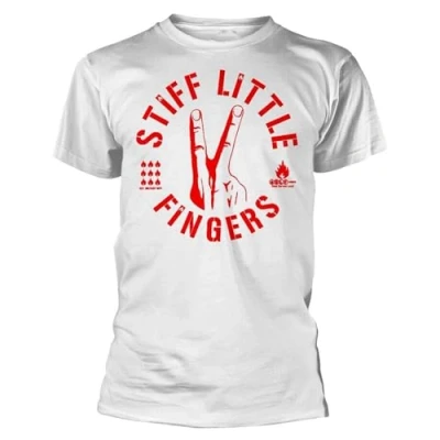 Image of GorLanssy Digits by Stiff Little Fingers T Shirt White L