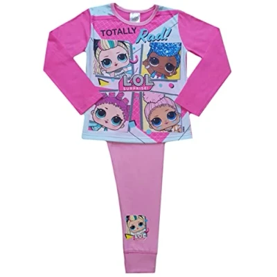 Image of LOL Surprise Dolls Girls Pyjamas Character Nightwear (LOL Rad, 9 10 Years)