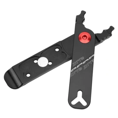 Image of Bike Master Link Plier, Quick Pliers, Chain Pliers Plier Valve Tool Tire Lever 4 In1 Multi Function Tools (Black)