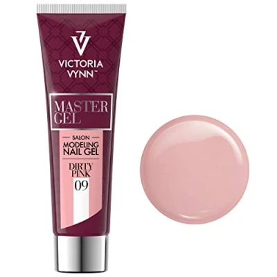 Image of Victoria Vynn Master Gel UV LED Modeling Acrylic Builder 09 Dirty Pink 60g