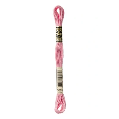 Image of DMC Embroidery Floss, Cotton, 3326 Pink, 8 m